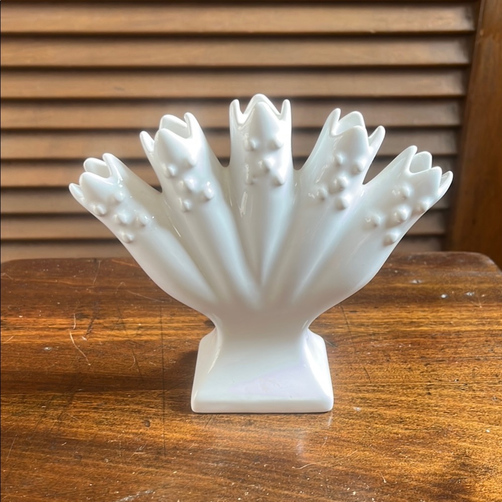 Like New 5 Finger Vase Made in Portugal Clean inside and out